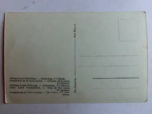 Alte AK Nimwegen Heilig Land Stichting Nijmegen Kruisweg [aJ1057]