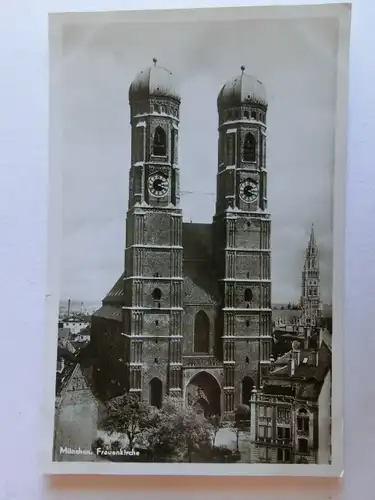 Alte AK München Frauenkirche [aJ485]