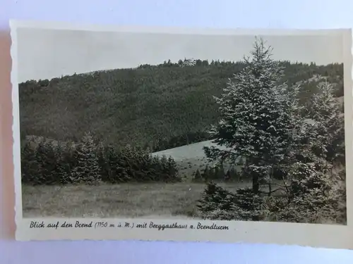 Alte AK Furtwangen Brend Bergasthaus Brendturm Schwarzwald [aJ487]