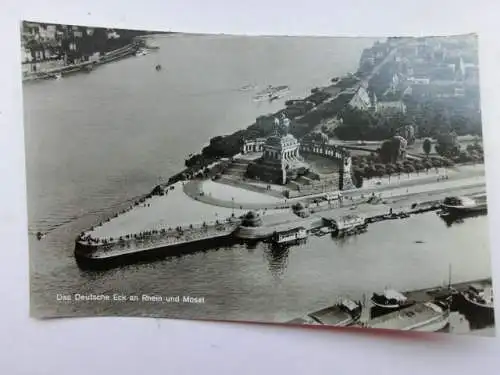 Alte AK Koblenz Deutsches Eck [aP321]