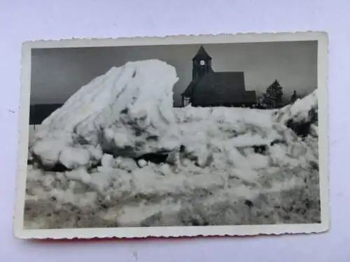 Alte AK Fotokarte Unbekannter Kirche Kapelle [aX1021]