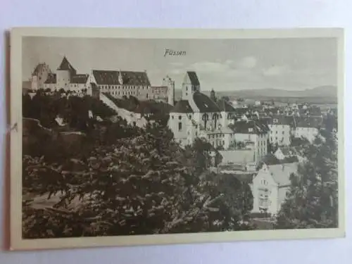 Alte AK Füssen 1909 [aN415]