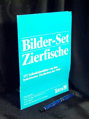 Bilder-Set Zierfische - 157 Selbstklebebilder von den beliebtesten Zierfischen der Welt. 