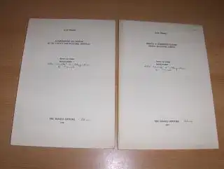 Magris, Aldo: 2 TITELN v. A. MAGRIS : "AGAMENNONE AD AULIDE IN UN ANTICO MITOLOGEMA BEOTICO" u. "VERITA E INTERPRETAZIONE NELLA TRAGEDIA GRECA" beides aus MISCELLANEA della Facolta di Magistero di Trieste - Del Bianco, Editore, Udine 1979 . S. 443-459 u. 