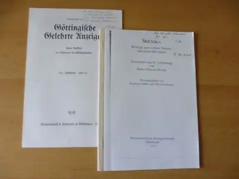 Matthiessen *, Kjeld: 2 TITELN v. K. MATTHIESSEN : Besprechungen S. 153-168 aus Göttingische Gelehrte Anzeigen 251. Jahrg. Heft 3/4 1999 / "Die Taurische Iphigenie...