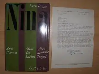 Rinser, Luise: Nina Mitte des Lebens - Abenteuer der Tugend *. Zwei Romane. 