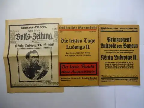 Müller, Dr. med. Franz Carl und Eugen Franz: Die letzten Tage Ludwigs II. von Dr. med. Franz Carl Müller, dem ärztlichen Begleiter des Königs (Der...