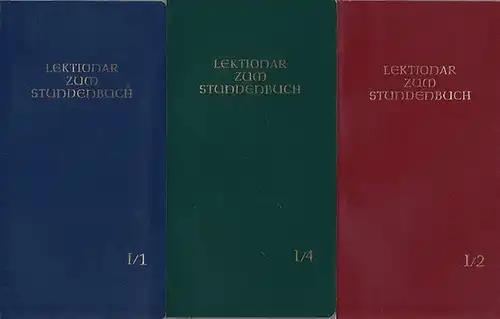 Lektionr. - Deutsche und Berliner Bischofskonferenz, Österr. Bischofskonferenz, Schweizer Bischofskonferenz, Bischöfe von Luxemburg, Bozen-Brixen, Lüttich, Metz und  Straßburg  (Hrsg.): Lektionar. Die Feier des...