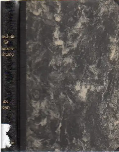 Zeitschrift für Pflanzenzüchtung. - Fruwirth, C. (Begründer) // Akerberg, E.; Kappert, H.; Kuckuck, H.; Rudorf,  W.; Stubbe, H.; Tschermak, E.v. (Herausgeber): Zeitschrift für Pflanzenzüchtung...