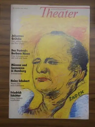 Hamburger Theater-Zeitung / GDS - Studio (Hrsg.) - Marilen Andrist u.a. (Red.): Theater - Hamburger Theaterzeitung. Nr. 6, Herbst 1986 (3. Jahrgang). 