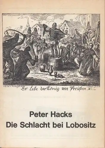 Berlin - Dahlem, Studententheater Freie Universität. - Hacks, Peter: Die Schlacht bei Lobositz. Spielzeit 1965 / 1966. Inszenierung: Reinke, Harald K. Bühne: Behrend, Norbert. Kostüme:...