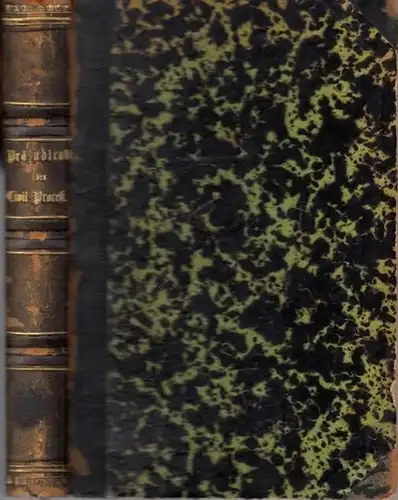 Riga Rat: Präjudicate des Rigaschen Raths betreffend den Civil-Prozeß. (1871-1881).: 1) Collision von Prozessgesetzen. 2) Gegenstand des Rechtsstreites. 3) Subjecte des Rechtsstreits. 4) Proceßcautionen. 5)...