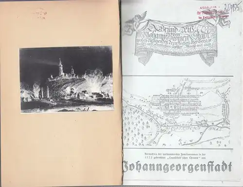 Johanngeorgenstadt. - Korb ' sches Sippenarchiv Liegnitz (Hrsg.) / Gerhard Korb: Verzeichnis der Familiennamen aus: Beschreibung der Exulanten- und Bergstadt Johann Georgen Stadt, Leipzig 1723 ( Zusammernstellung und Kopie von Gerhard Korb ). 