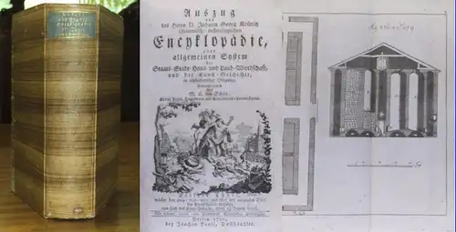 Krünitz, Johann Georg / M. C. von Schütz (Hrsg.): Auszug aus des Herrn D. Johann Georg Krünitz ökonomisch-technologischen Encyklopädie, oder allgemeinen System der Staats- Stadt...