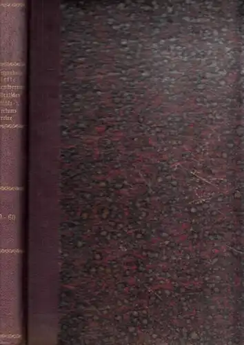 Korrespondenzblatt des Gesamtvereins der deutschen Geschichts- und Altertumsvereine - Verwaltungsauschuss des Gesamtvereins, Berlin (Hrsg.): 59. Jg.- Korrespondenzblatt des Gesamtvereins der deutschen Geschichts- und Altertumsvereine. Neunundfünfzigster...