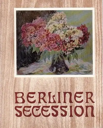 Berliner Sezession.- Haus am Lützowplatz: Künstler der Berliner Sezession. Liebermann, Corinth, Leistikow, Gaul, Slevogt, Skarbina u.a.  Ausstellung Haus am Lützowplatz Dezember 1966 - Januar 1967. 