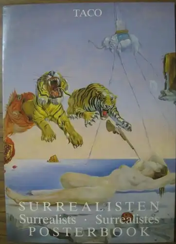 Surrealisten.- Max Ernst, Salvador Dali, René Magritte, Joan Miró: Surrealisten Posterbook - Surrealists - Surrealistes. 