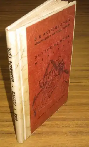 Benn, Gottfried: Fleisch. Gesammelte Lyrik. (= Die Aktions-Lyrik, Band 3., herausgegeben von Franz Pfemfert). 