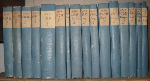 Königreich Bayern. - Kammer der Reichsräte: 1845 - 1846, Bände 1 - 6: Verhandlungen der Kammer der Reichsräthe des Königreichs Bayern vom Jahre 1845/46. Amtlich...