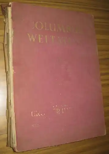 Columbus Weltatlas - E. Debes / Hans Fischer (Bearb.): Columbus Weltatlas - E. Debes - Grosser Handatlas. Jubiläums-Ausgabe anläßlich des 100jährigen Bestehens der Firma H. Wagner und E. Debes. 