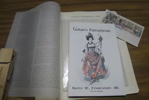 BerlinArchiv -Herausgegeben von Hans-Werner Klünner und Helmut Börsch-Supan. - Castan' s Panoptikum: Berlin-Archiv: Lieferung BE 01351: Führer durch Castan' s Panopticum und Postkarte, um 1900. - Faksimile. 