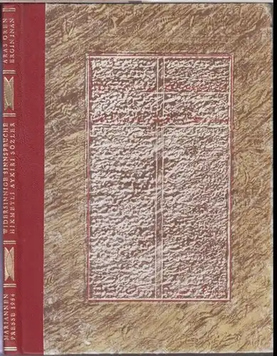 Ören, Aras. - Mit Radierungen von Ergin Inan: Widersinnige Sinnsprüche - Hikmetli aykiri sözler. - Signiert und numeriert !. 