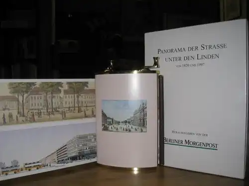 Lindenstrasse in Berlin. - Simon Neufeld (Zeichnung): Panorama der Straße Unter den Linden von 1820 und 1997. Herausgegeben anlässlich 350 Jahre Strasse Unter den Linden. Große Lindenrolle. 