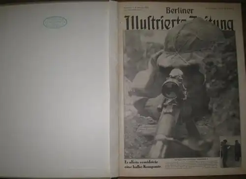 Berliner Illustrierte Zeitung. - Ewald Wüsten (Schriftltg.): Berliner Illustrierte Zeitung. 53. Jahrgang 1944 mit den Ausgaben 1 - 35 aus dem Zeitraum 6. Januar 1944 - 31. August 1944. So komplett. 