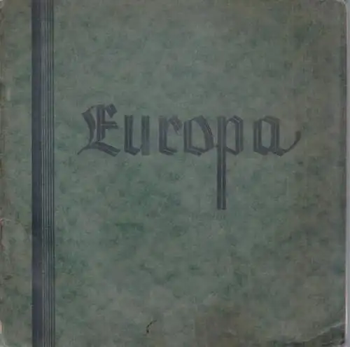 Volks-Zeitung für den rhein.-westf. Industriebezirk (Hrsg.): Europa - Ein Atlas der europäischen Länder. Gesamtübersicht und 12 Einzelkarten. 