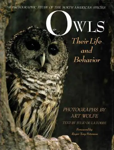 Owls - Their Life And Behavior. A photographic study of the North American Species. Mit Signatur des Fotografen. 