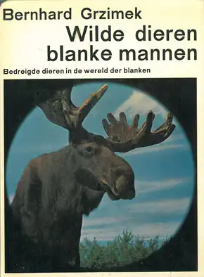 Wilde dieren blanke mannen. Bedreigde dieren in de wereld der blanken. 