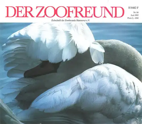 Der Zoofreund - Zeitschrift d. Zoofreunde Hannover; Nr. 84. 