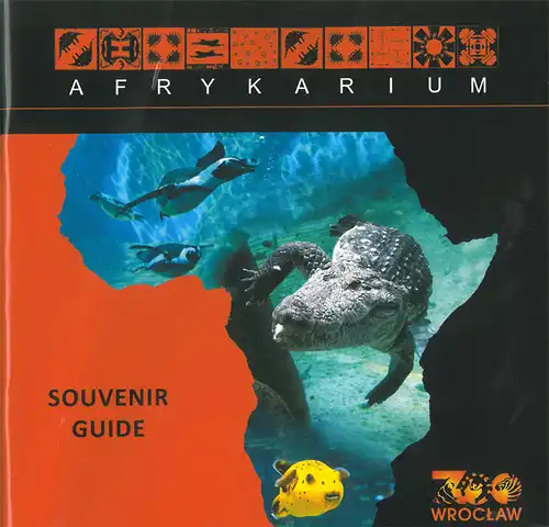 Souvenir Guide Afrykarium (Blick in Unterwasserbecken). 