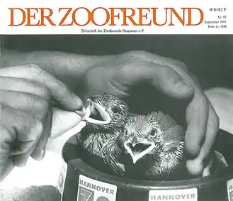 Der Zoofreund - Zeitschrift d. Zoofreunde Hannover; Nr. 97. 