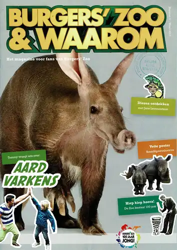 Burgers' Zoo & Waarom ; Nummer 1 / Maart 2013. 