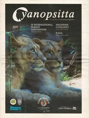 Cyanopsitta - Zeitschrift der Loro Parque Fundacion, Nr. 109, 2017. 