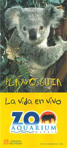 Faltplan "La vida en vivo" (Koala). 