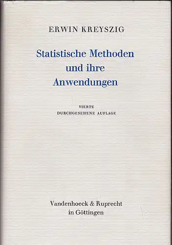 Kreyszig, Erwin: Statistische Methoden und ihre Anwendung. 