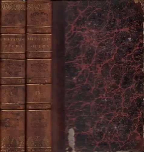 Cicero, Marcus Tullius: M. Tullii Ciceronis Operum. Ex Recensione Jo. Aug. Ernesti. Adiecta est varietas lectionis Gruterianae. Tomus tertius [BAND 3]: Epistolarum, pars prima et secunda [TEILE 1 u. 2 (in 2 Bdn.)]. Adiecta est varietas lectionis Gruterian