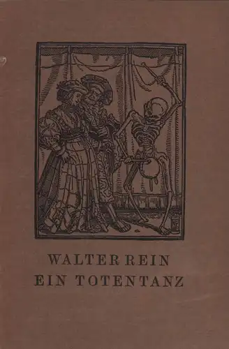 Ein Totentanz. (nach einem alten Volksliede), für Flöte, Triangel, 1. u. 2. Geige, Bratsche, Cello, Kontrabaß und Chor. Hrsg. von Fritz Jöde, Rein, Walter