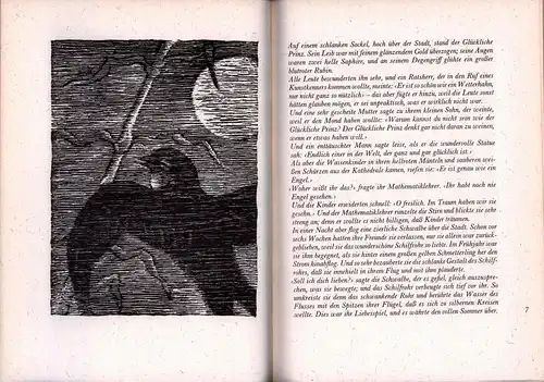 Wilde, Oscar: Der glückliche Prinz. (Aus dem Englischen von Josef Thanner). 