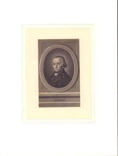 PORTRAIT Klinger. Schulterstück  im Halbprofil, Klinger, Friedrich Maximilian