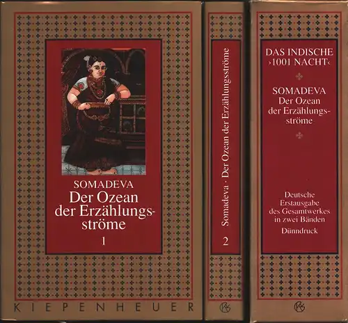 Der Ozean der Erzählungsströme. Hrsg. von Johannes Mehlig. (Aus dem Sanskrit nach den Bombayer Ausg. von 1889 und 1930 und mit einem Nachw. vers. von Johannes Mehlig). 2 Bde. (= komplett). 