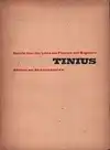 [Homeyer, Helene]: Bericht über das Leben des Pfarrers und Magisters [Johann Georg] Tinius, Mörders aus Büchersammelwut. 