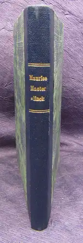 Maeterlinck Pelleas und Melisande übersetzt von George Stockhausen 1897 js