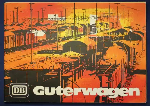 Original Katalog der Deutschen Bahn "Güterwagen" 1970 Geschichte Technik sf