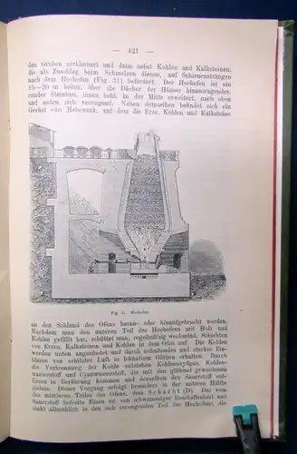 Prämienbuch Ohne Fleiss kein Preis. 1901 Lesebuch städt. u. gewerbl. Schulen js