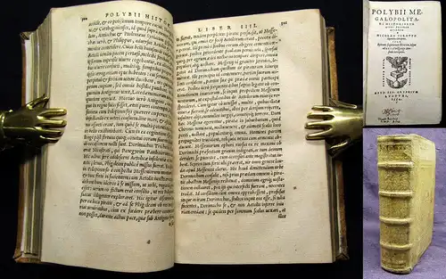 Perotto, Nicolao 1554 Polybii Megalopolitani Historiarum libri Priores Quinque