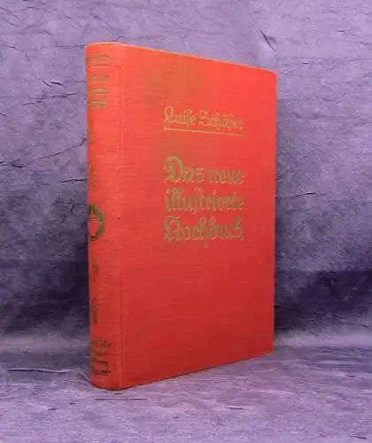 Schäfer das neue illustrierte Kochbuch 108. Auflage 1822 um 1928 Kochen Küche