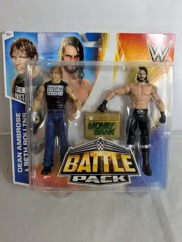 WWE Battle Pack  Dean Ambrose & Seth Rollins  Actionfigur Mattel CJD36  K31